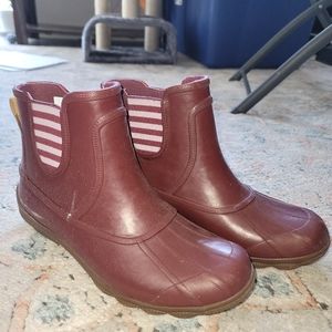 Sperry Womens Rain Boots | Syren Cove Rubberized